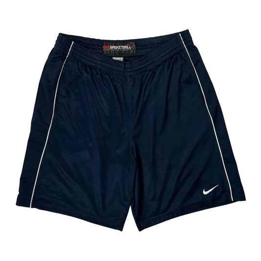 Basketball Nike Sport Shorts - Large Navy Polyester