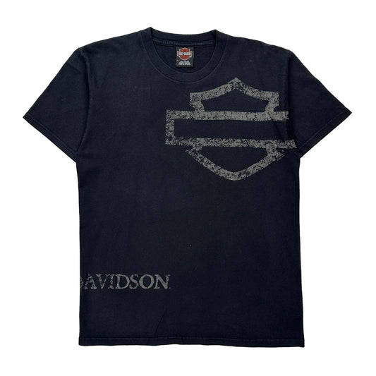 Sport Motors Harley Davidson Graphic T-Shirt - Medium Black Cotton