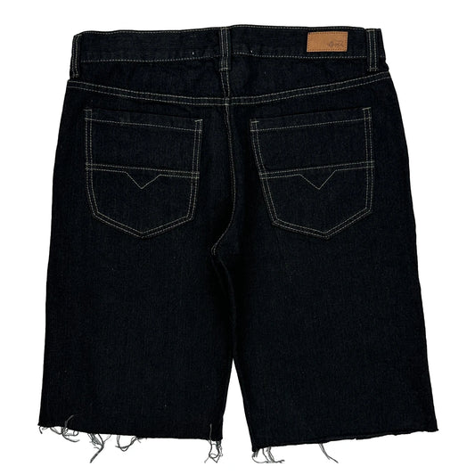 Vintage Ecko Unltd Denim Shorts - 34W 11L Dark Wash Cotton Blend