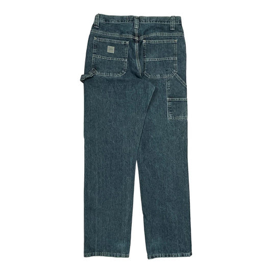 Lee Carpenter Jeans - 32W 34L Blue Cotton Blend