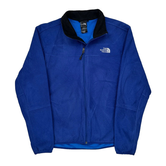 The North Face Fleece Jacket - Medium Blue Polyester
