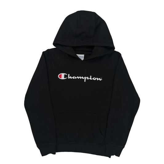 Champion Hoodie - Medium Black Cotton