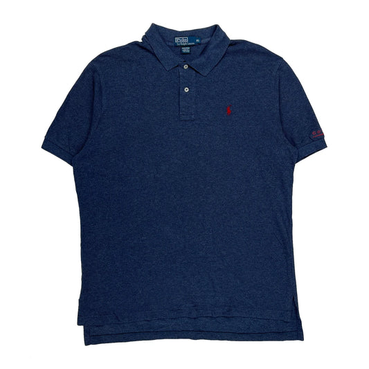 Polo By Ralph Lauren Polo Shirt - XL Blue Cotton