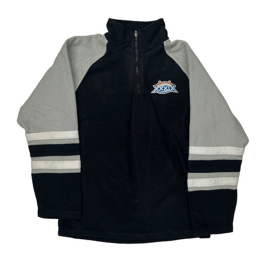Super Bowl Xxix Nfl Football Fleece - Medium Black Polyester