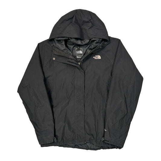 The North Face Waterproof Jacket - Large Black Polyester