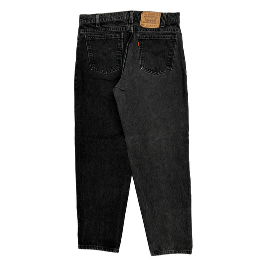 Made In USA Levis 550 Jeans - 34W 30L Black Cotton