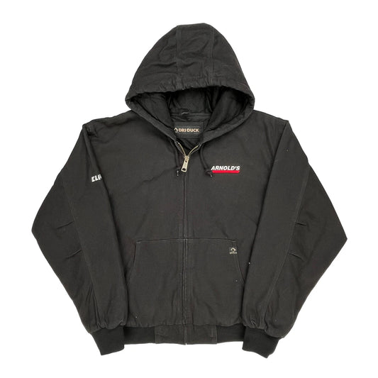 Arnold'S Logo Dri-Duck Jacket - XL Black Cotton Blend