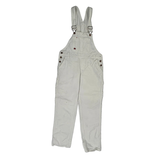 Dickies Dungarees - Medium White Cotton