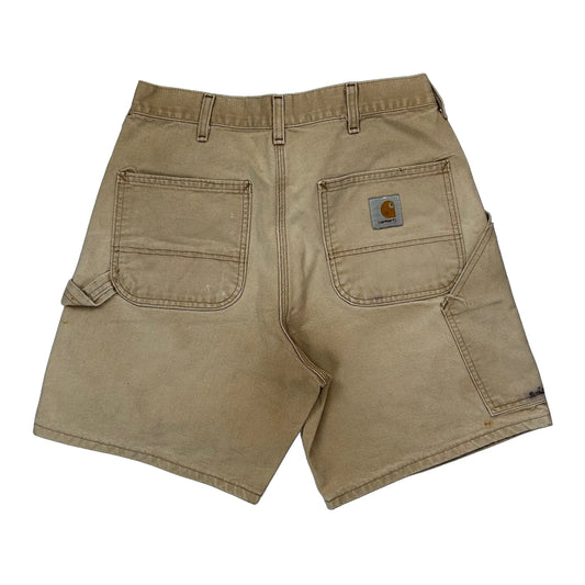 Carhartt Carpenter Shorts - 30W 8L Beige Cotton