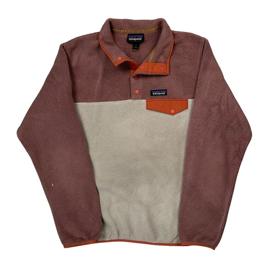 Patagonia Synchilla Snap T Fleece - Medium Brown Polyester