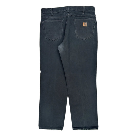 Carhartt Jeans - 36W 30L Black Cotton