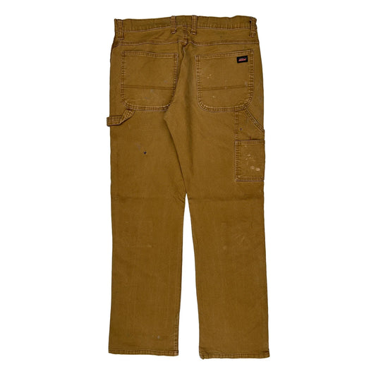 Carhartt Carpenter Trousers - 33W 32L Brown Cotton