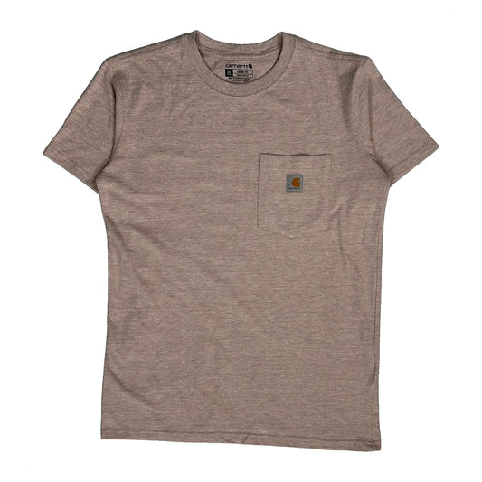 Vintage Carhartt T-Shirt - XS Grey Cotton