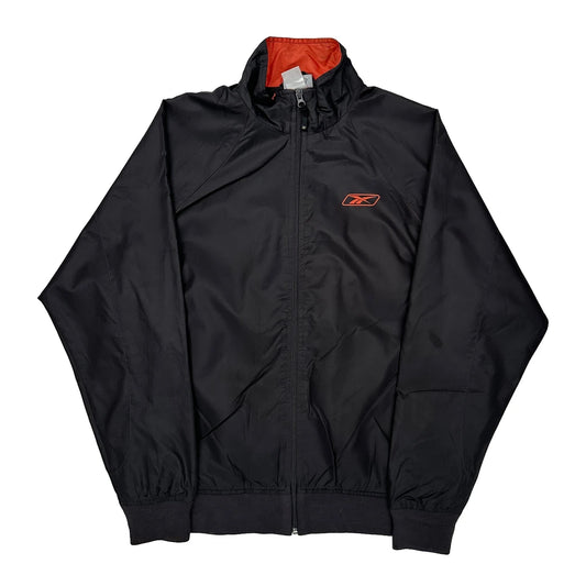 Reebok Jacket - Large Black Polyester