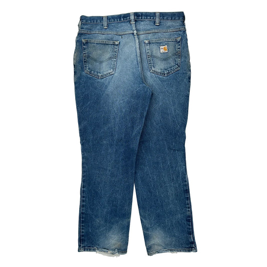 Carhartt Jeans - 36W 31L Blue Cotton