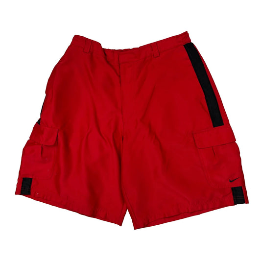 Nike Cargo Shorts - X-Largew 10L Red Polyester