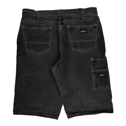 Dickies Carpenter Shorts - 34W 14L Black Cotton