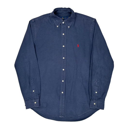Ralph Lauren Collared Shirt - Medium Blue Cotton