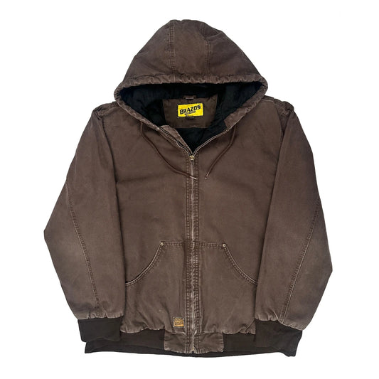 Brazos Jacket - XL Brown Cotton