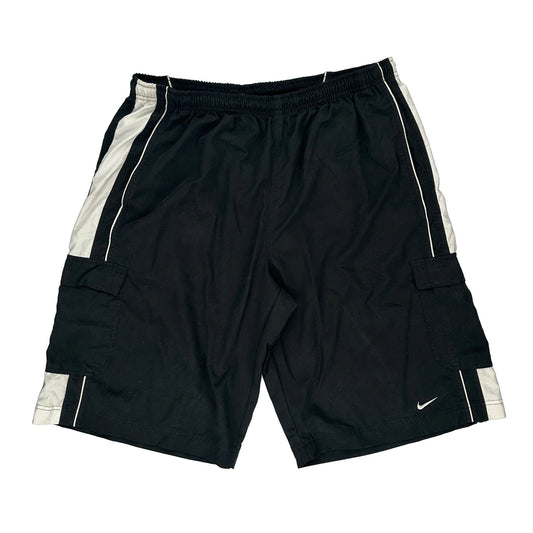 Nike Cargo Sport Shorts - 2XL Black Polyester