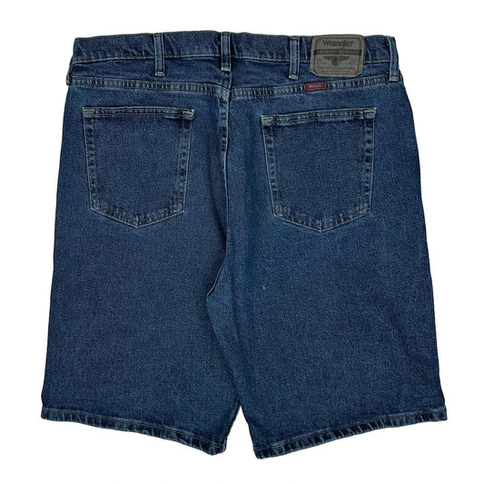 Vintage Wrangler Denim Shorts - 36W 9L Blue Denim