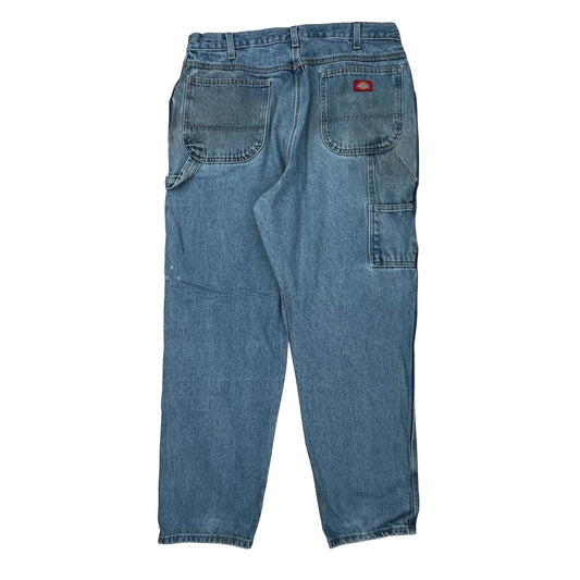 Dickies Carpenter Jeans - 33W 30L Blue Denim