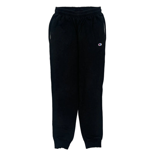Champion Joggers - Medium Black Cotton Blend