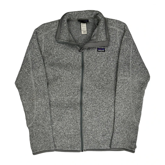 Patagonia Fleece Jacket - Large Grey Polyester