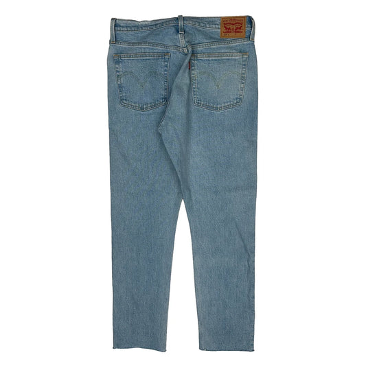 501 Levis Jeans - 30W UK 10 Light Wash Cotton