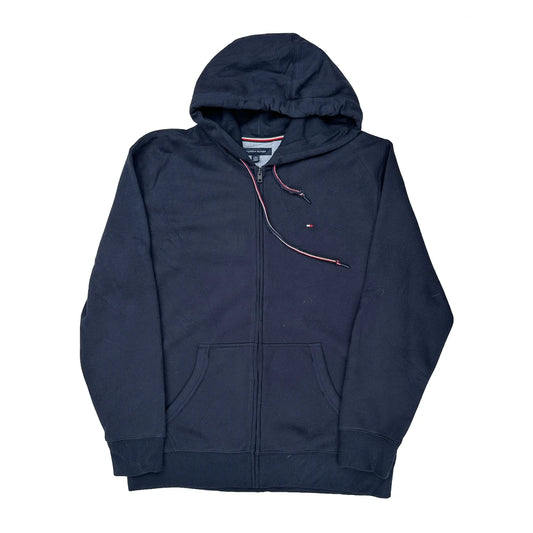 Tommy Hilfiger Hoodie - XL Navy Cotton