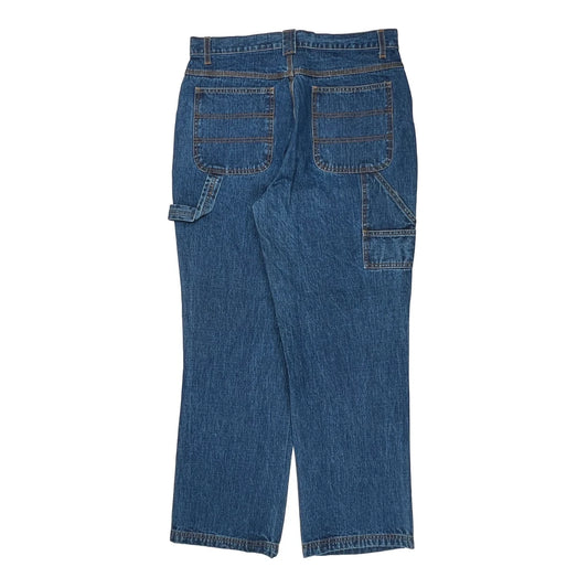 Vintage Bill Blass Carpenter Jeans - 34W US 12 Blue Cotton