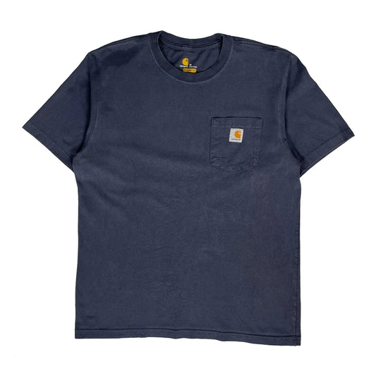 Carhartt T-Shirt - Medium Blue Cotton