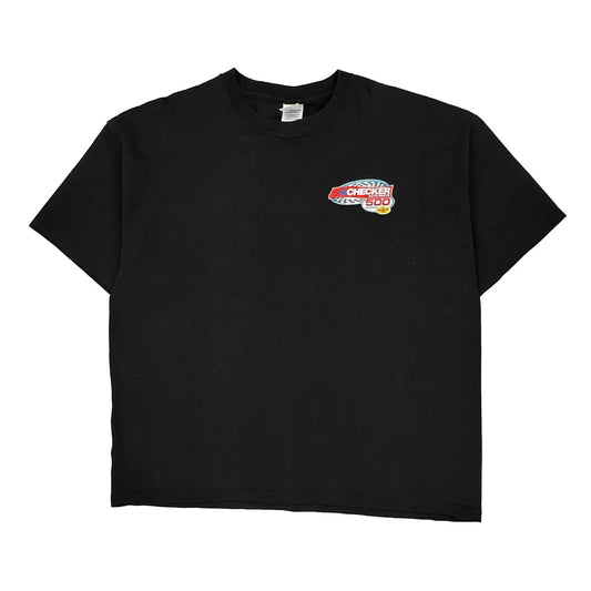 Checker Auto Parts 500 Delta Graphic T-Shirt - 2XL Black Cotton