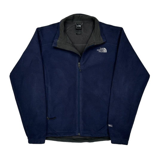 The North Face Fleece Jacket - Medium Navy Polyester