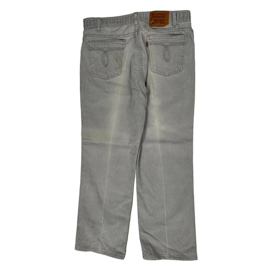 Levis Jeans - 33W 32L Grey Cotton