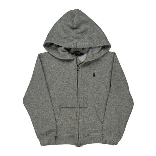 Age 7 Polo By Ralph Lauren Hoodie - Medium Grey Cotton