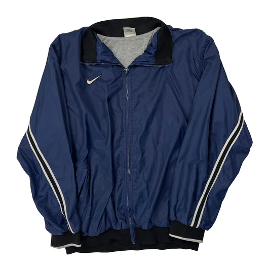 Nike Windbreaker - XL Blue Polyester