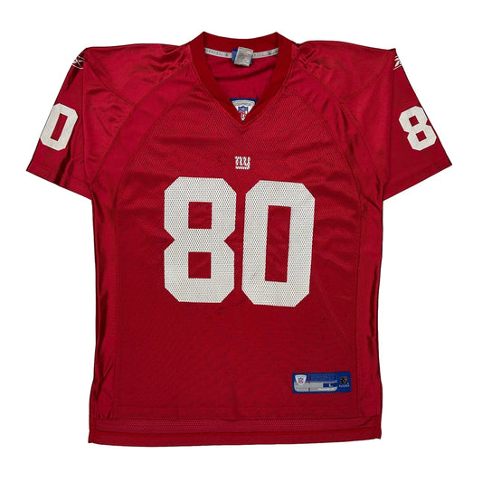 New York Giants Reebok Nfl Jersey - Large Red Polyester