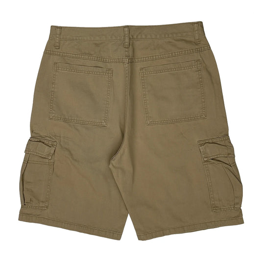 Wrangler Cargo Shorts - 34W 10L Khaki Cotton