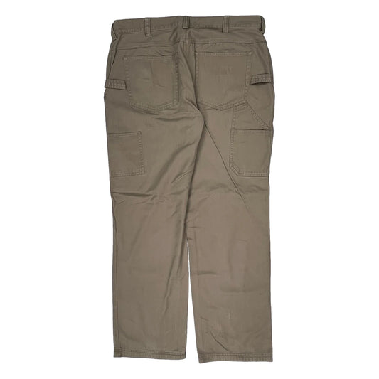 Duluth Cargo Trousers - 38W 32L Khaki Cotton