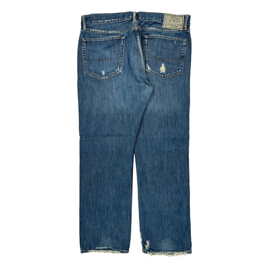Polo By Ralph Lauren Jeans - 34W 29L Blue Cotton