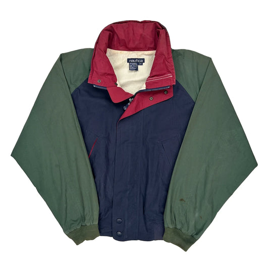 Nautica Jacket - Large Multicoloured Cotton Blend