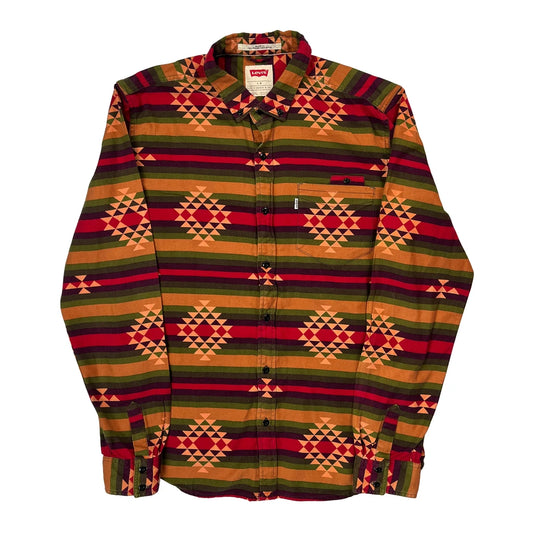 Levis Patterned Shirt - Large Multicoloured Cotton
