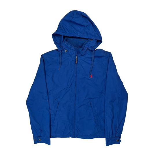Polo By Ralph Lauren Jacket - Large Blue Polyester