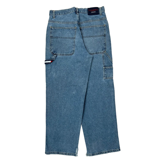 Vintage Tommy Jeans Carpenter Jeans - 31W 31L Blue Denim