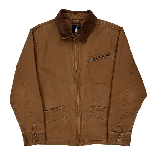 Roundtree & Yorke Jacket - Medium Brown Cotton