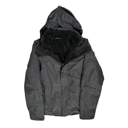 The North Face Ski Jacket - Medium Black Polyester