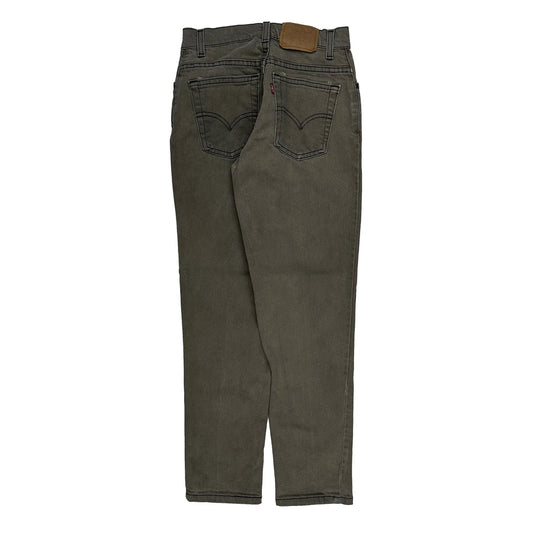 Levis Jeans - 24W UK 4 Grey Cotton
