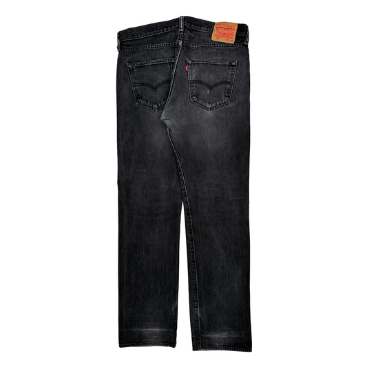 501 Levis Jeans - 37W 30L Black Cotton