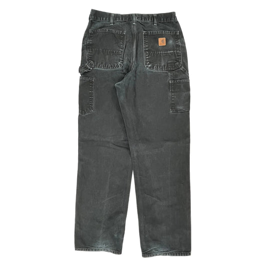 Carhartt Carpenter Trousers - 30W 30L Grey Cotton